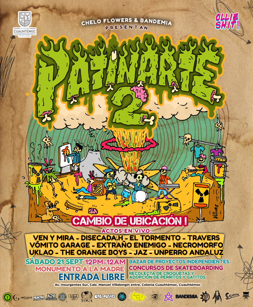 Cartel oficial de Patinarte 2 